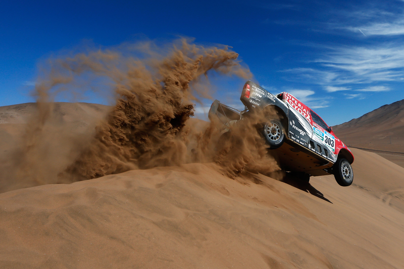 Illustration for article titled The Best Pictures Of Dakar Rally: Day 4